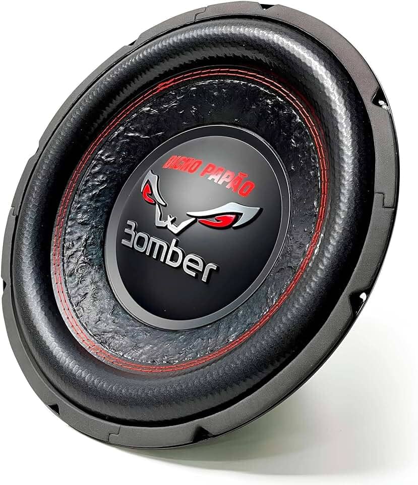 BOMBER SUBWOOFER SWBP 12" 600W - 4 OHMS, preto