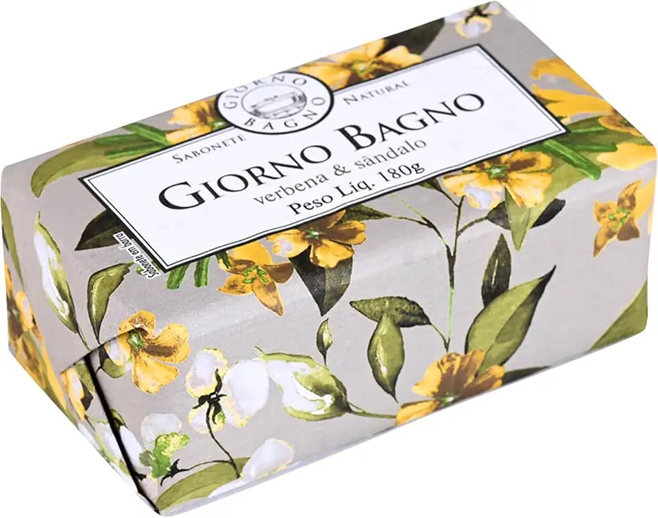Giorno Bagno Sabonete Em Barra Para Mãos E Corpo Aroma Verbena & Sândalo 180G