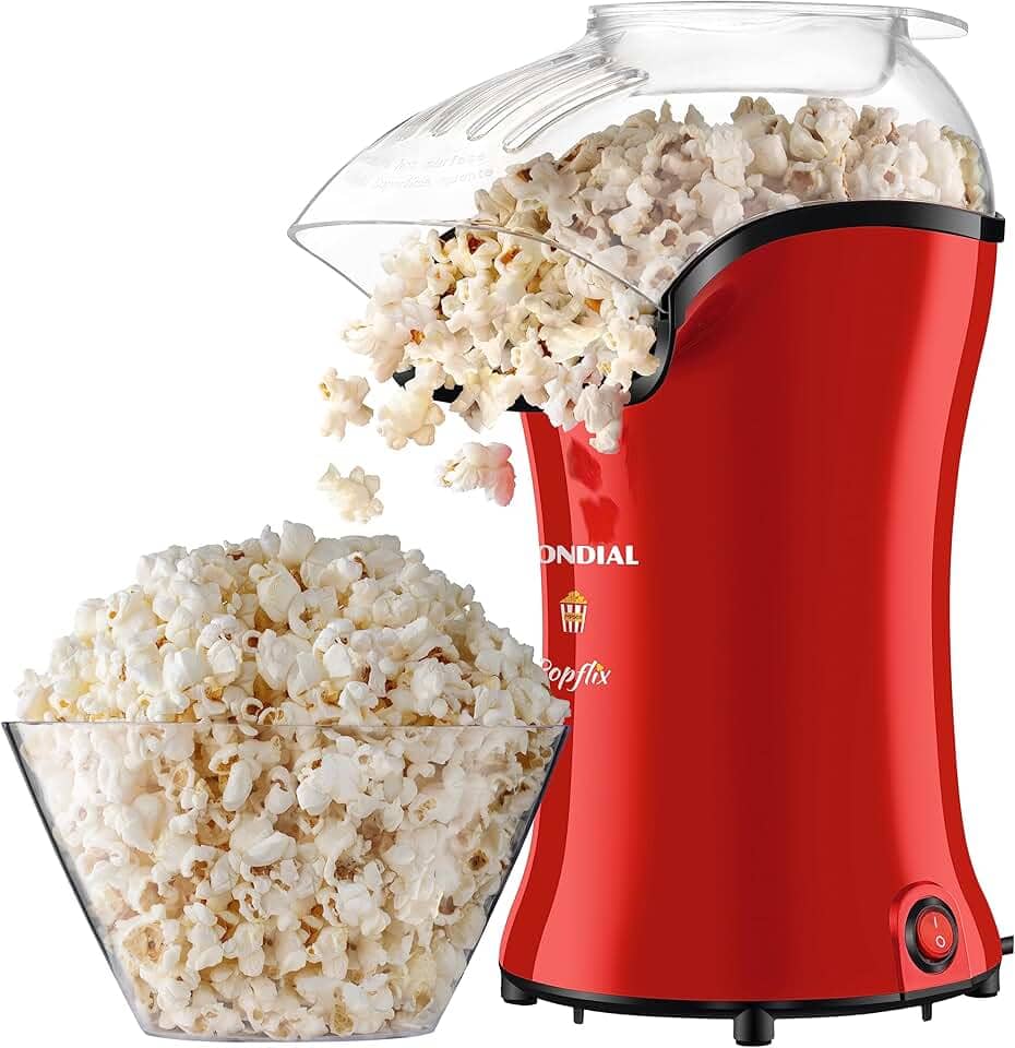 Pipoqueira Popflix, Mondial, Vermelho, 1200W, 110V - PP-03
