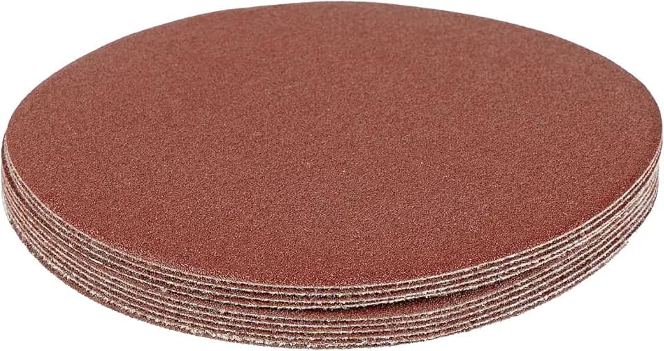 MTX Disco de Lixa com Velcro P150 (120 mm), 10 Peças, Lixa Abrasiva de Alta Qualidade para Madeira, Metal e Diversas Superfícies