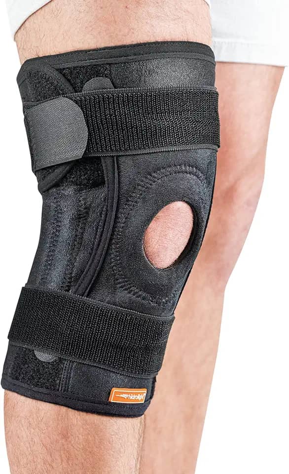 Joelheira Ortopédica Anatômica Relive Hidrolight em Neoprene