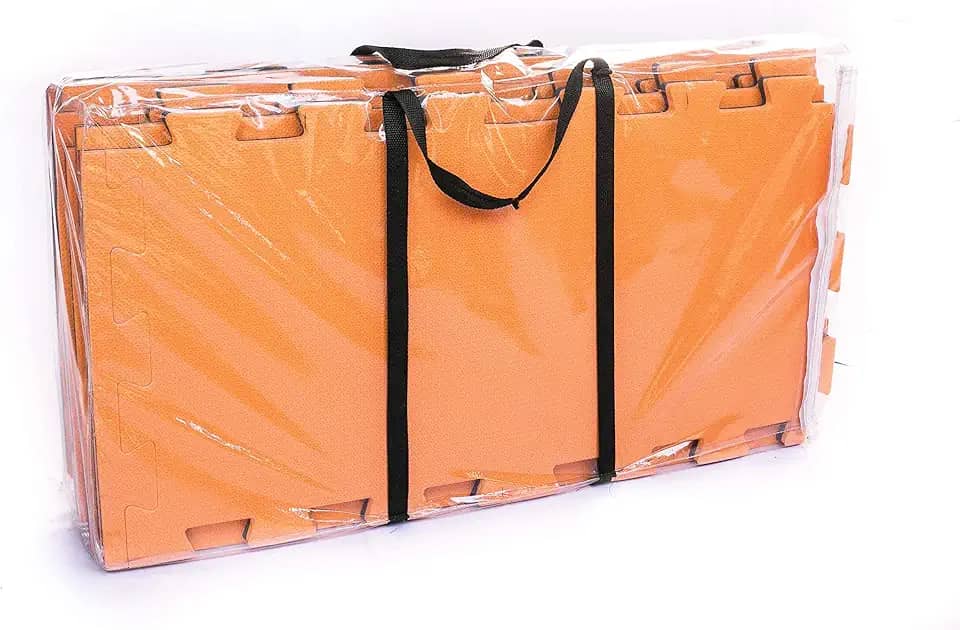 KIT TATAMES EVA- KIT HOME COM 8 PEÇAS MED. 100X50X30MM-BICOLOR…