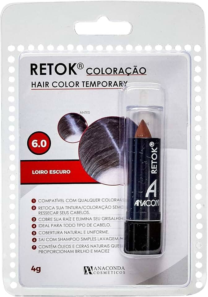 Anaconda Retok Coloração Loiro Escuro