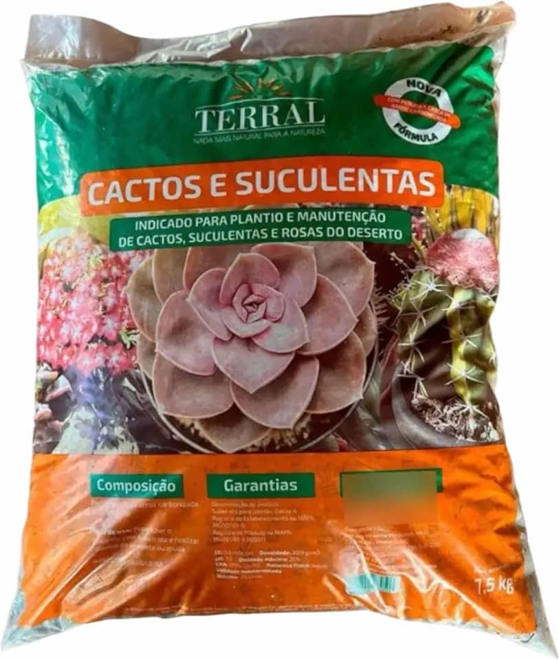 Cactos e Suculentas Tradicional 25L - Terral