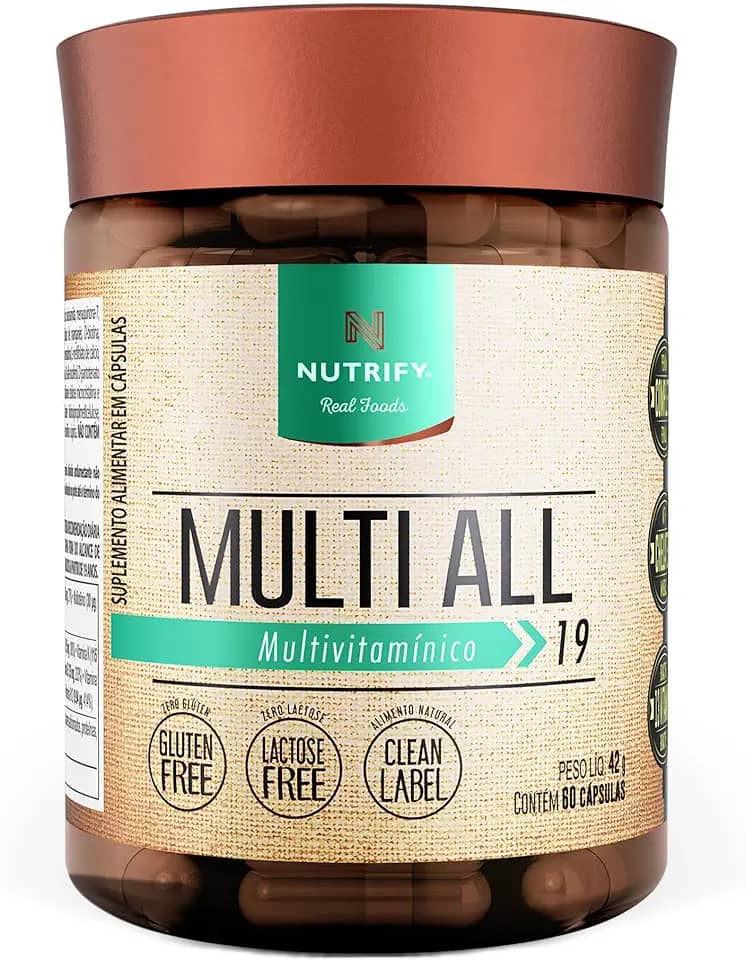 Nutrify - Multivitamínico Multi All - 60 Cápsulas
