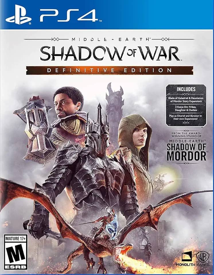 Middle-Earth: Shadow of War Definitive Edition - PlayStation 4
