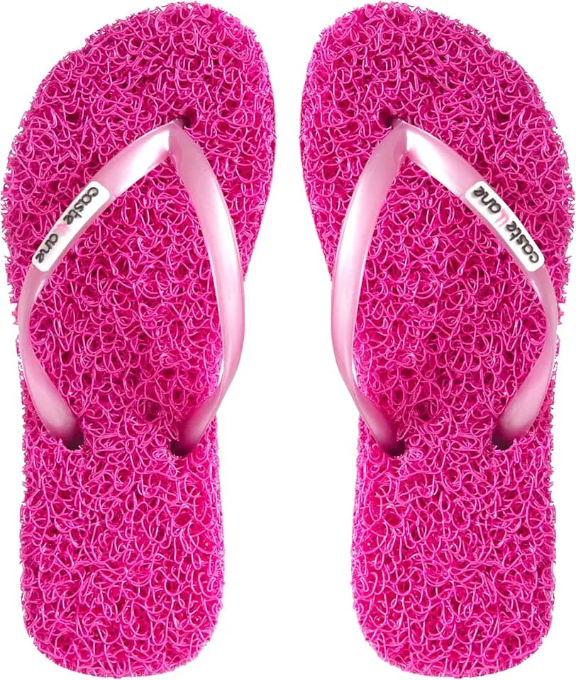 Chinelo Casual Conforto ideal para quem sofre com Fascite Plantar, esporão de calcâneo, Hiperidrose Plantar e Neuroma de Morton, sensação de estar pisando em um tapete leve e macio e ainda massageia seus pés.