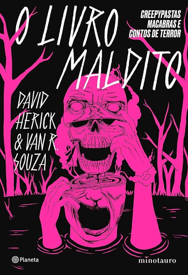 O livro maldito: Creepypastas macabras e contos de terror