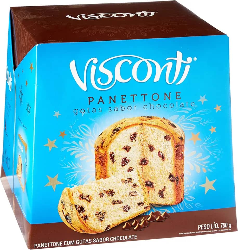 Bauducco Panettone Visconti Gotas 750g