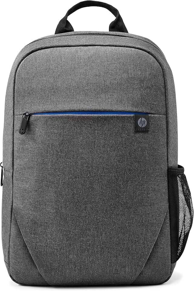 Mochila HP Prelude - para Notebook de até 15.6 Polegadas, Confortável, com Alças e Bolsos Acolchoados, Resistente à Água, Feita de Materiais Reciclados, Cinza (2Z8P3AA)