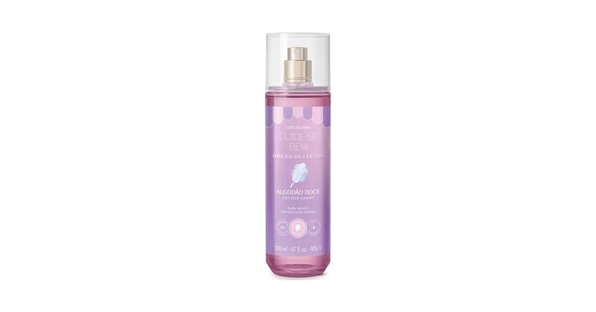 Melhor body splash da boticário doce: Para Adoçar o Dia