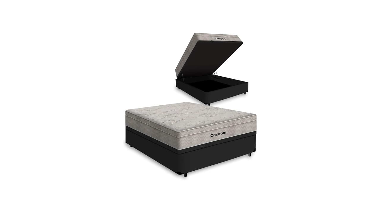 Melhor Cama Box Ortobom: 10 Modelos com Baú e Molas