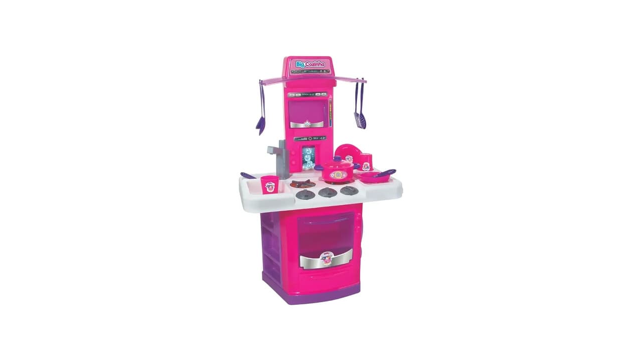 Melhor Cozinha de Brinquedo: 10 Modelos com Efeitos