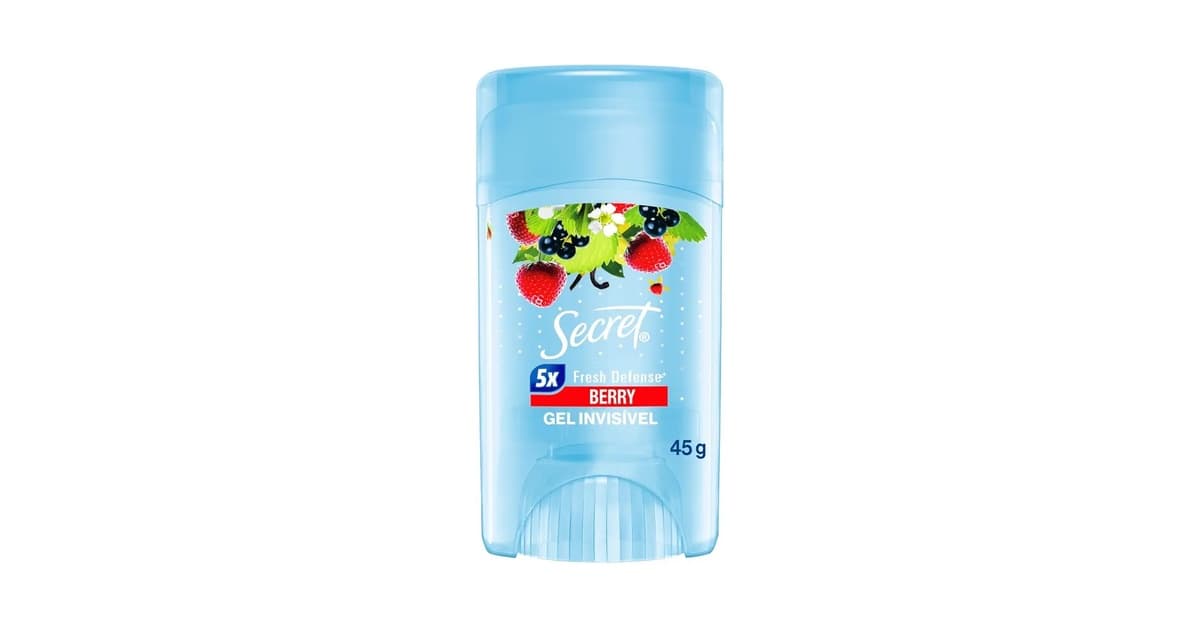 Melhor Desodorante Feminino Secret: Gel ou Barra?