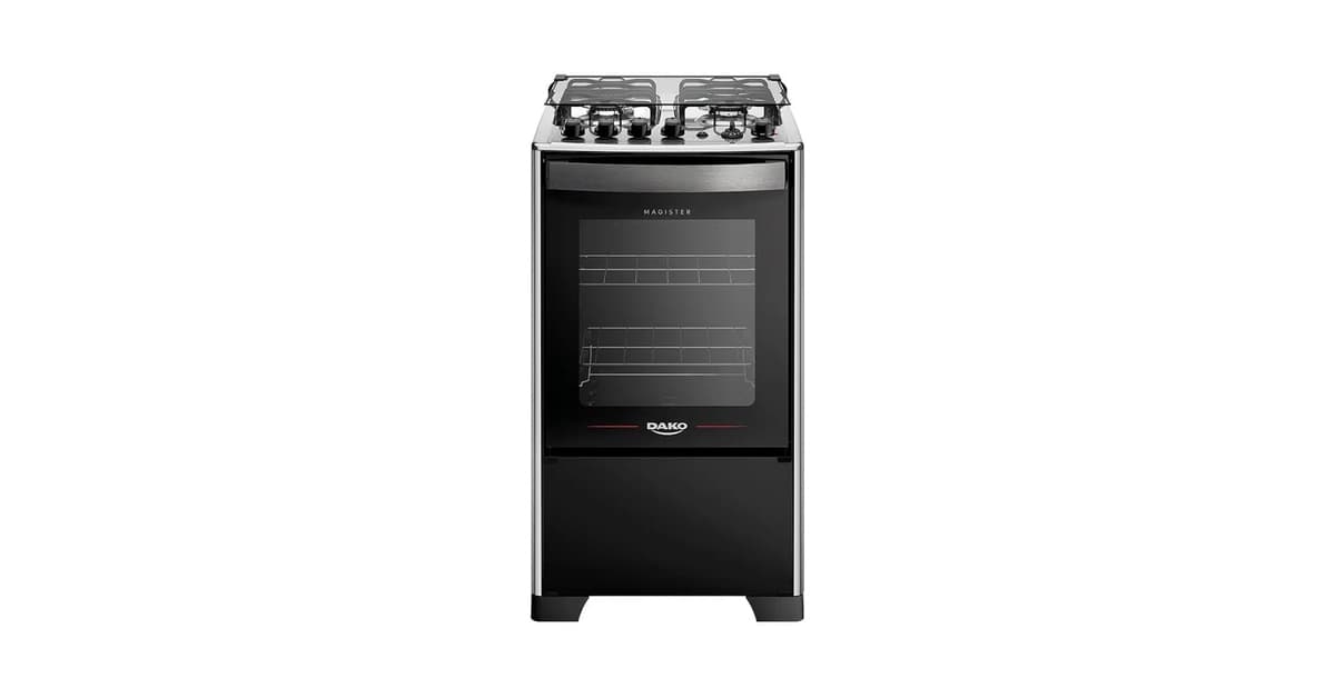 Melhor Fogão 4 Bocas Com Grill Para Pratos Dourados