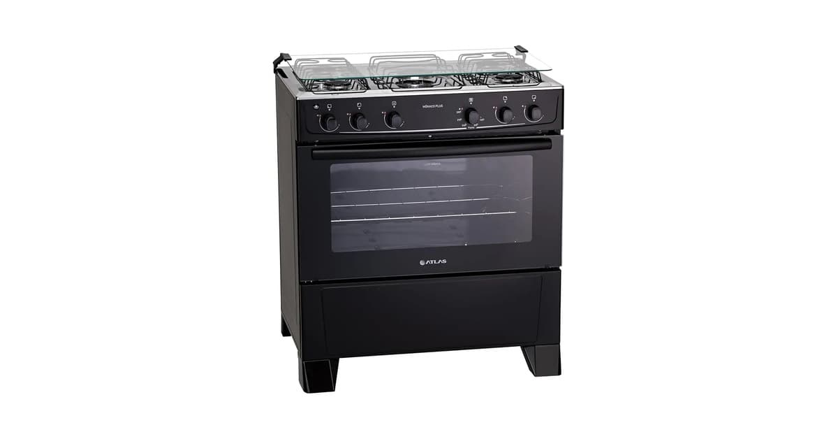 Melhor fogão de 5 bocas: Opções Vidro e Inox