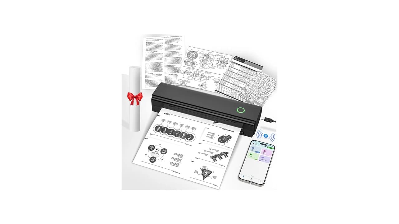 Melhor Impressora Portátil A4: Sem Tinta e Via Bluetooth