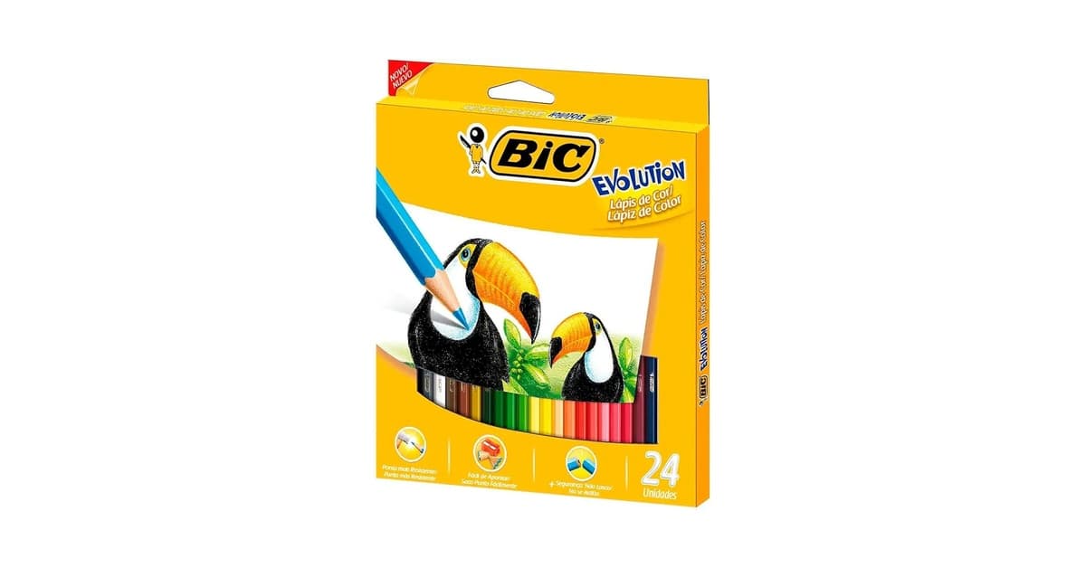 Melhor Lápis de Cor Escolar: 10 Opções Duráveis
