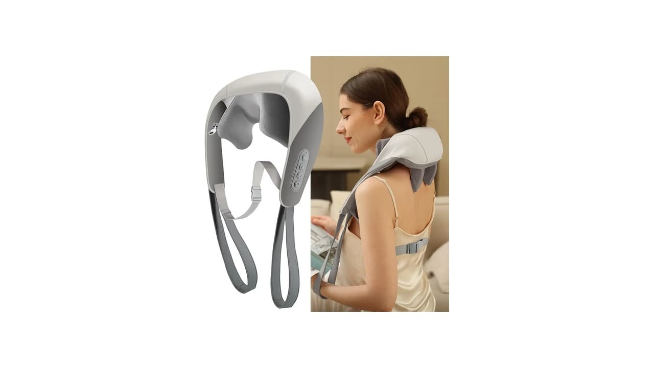 Melhor Massageador de Pescoço e Ombros com Aquecimento: 8 Opções de Alta Performance