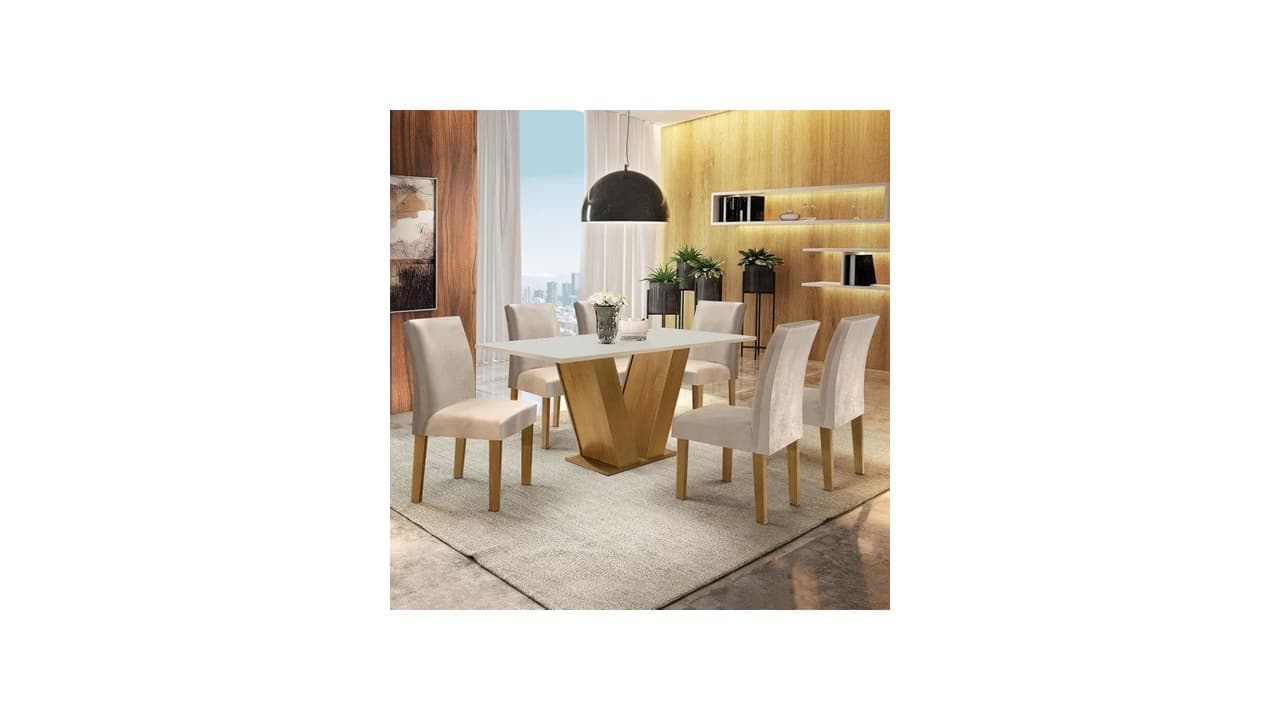 Melhor Mesa de 6 Cadeiras: 10 Modelos de Alta Resistência