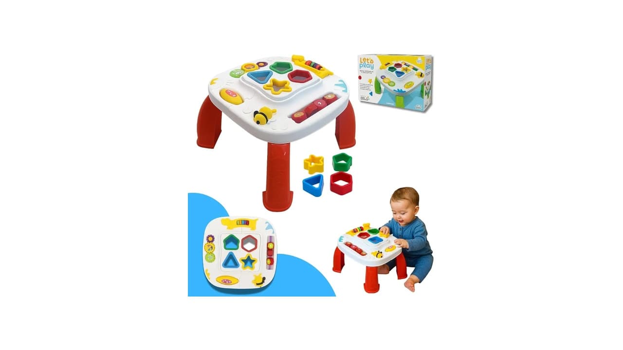 Melhor Mesa de Atividade para Bebê: 10 Modelos Didáticos
