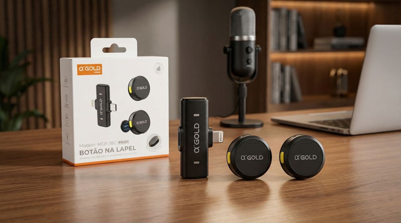 Melhor Microfone de Lapela Sem Fio Para Celular