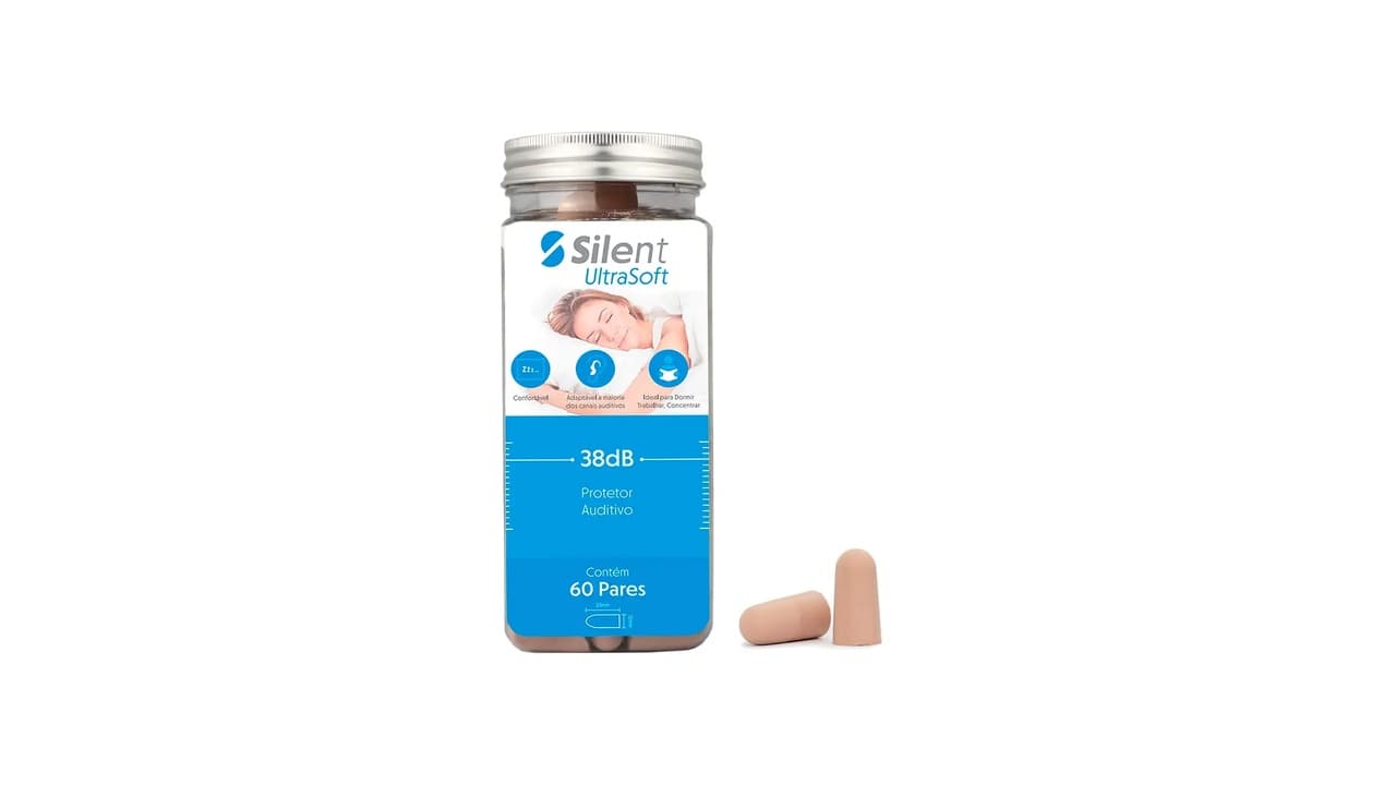 Melhor protetor de ouvido contra barulho para dormir: 10 Top Opções