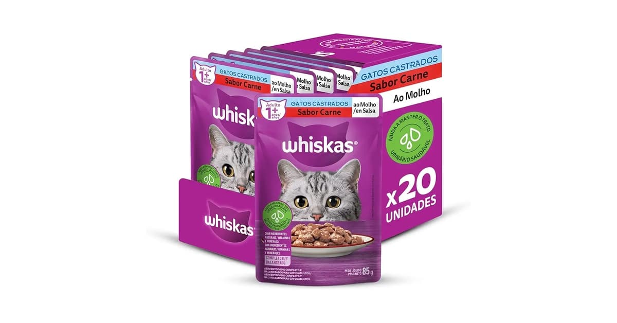 Melhor Ração Úmida para Gatos Castrados: Top 10