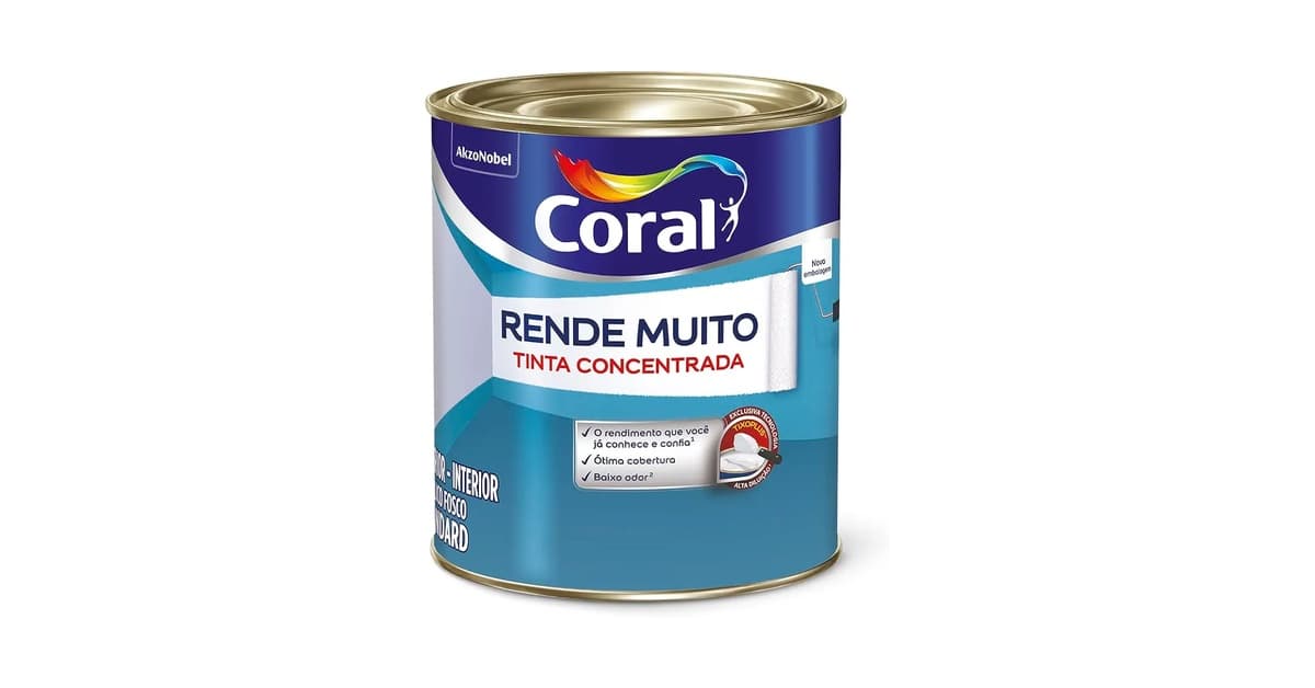 Melhor tinta acrílica para parede: Coral ou Suvinil?