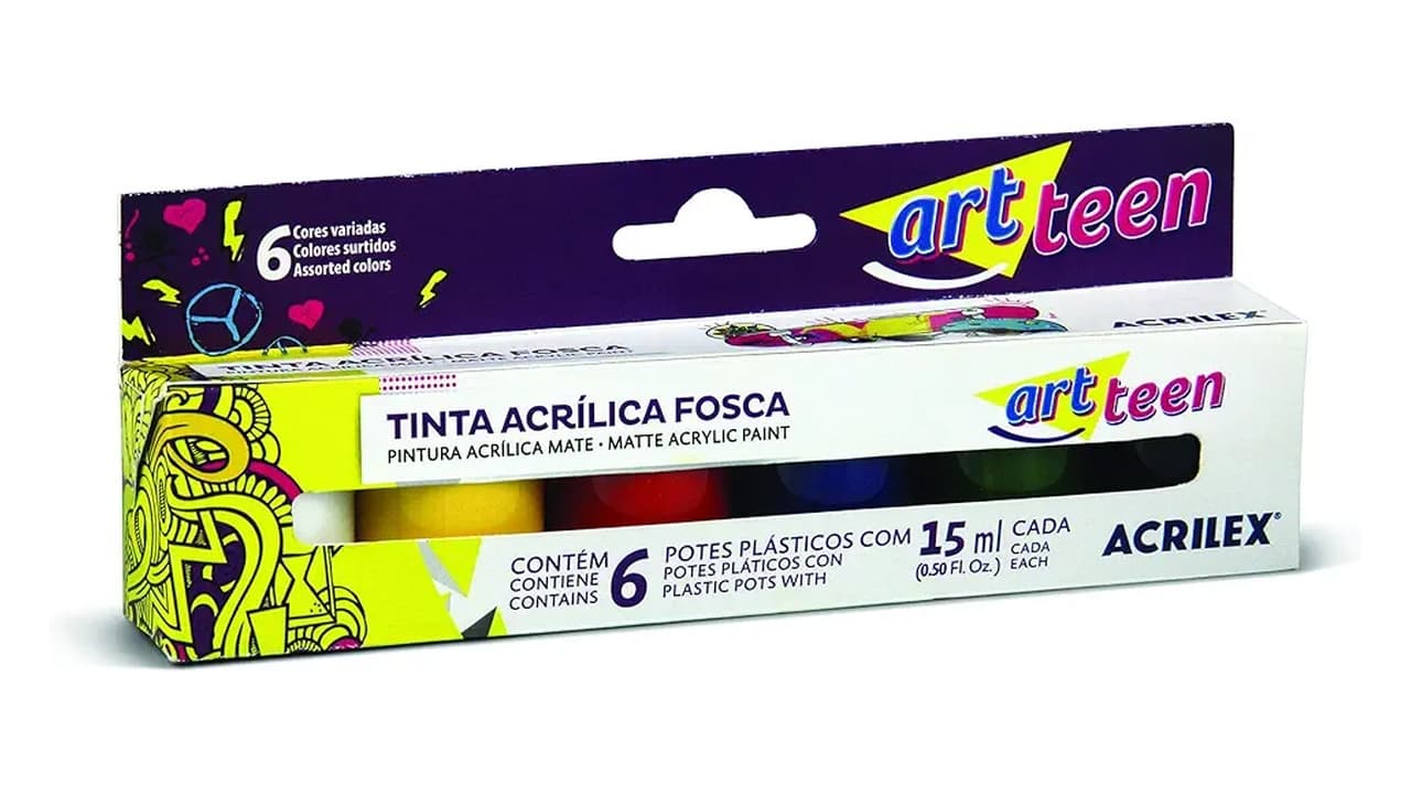 Melhor Tinta Acrílica: 10 Kits de Alta Pigmentação