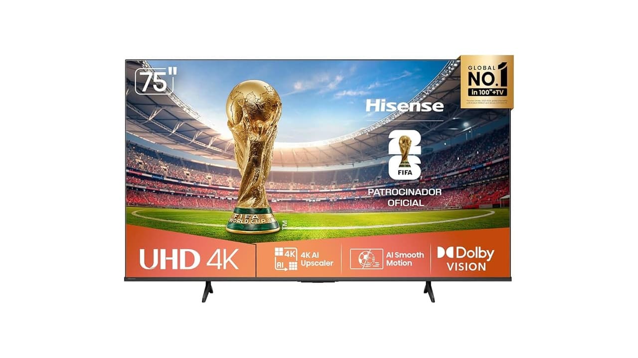 Melhor TV 75 Polegadas do Mercado: 10 Opções 4K