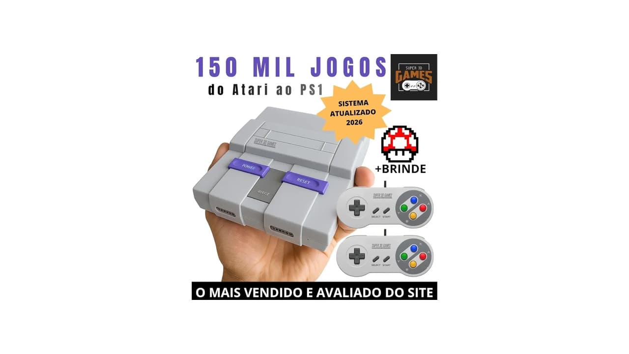 Melhor Videogame Antigo: 10 Modelos para Nostalgia