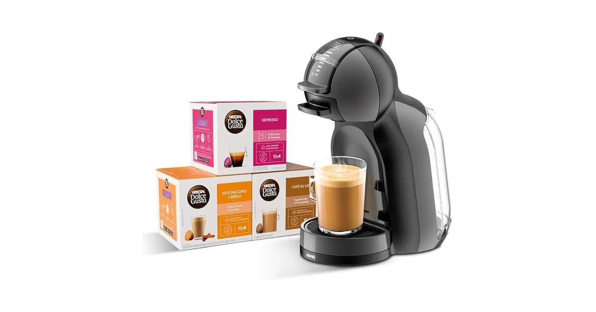 Qual a Melhor Cafeteira de Cápsula Dolce Gusto: Top 8 Opções