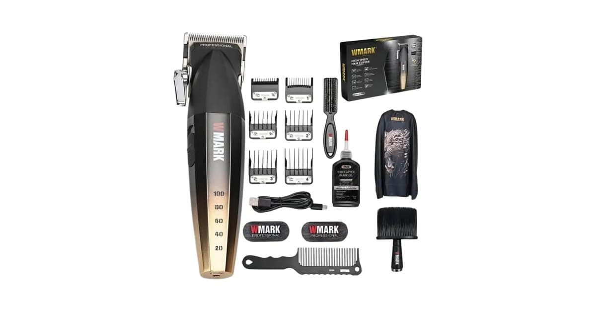 Qual a Melhor Máquina de Cortar Cabelo Profissional Wmark: Top 10 Potentes