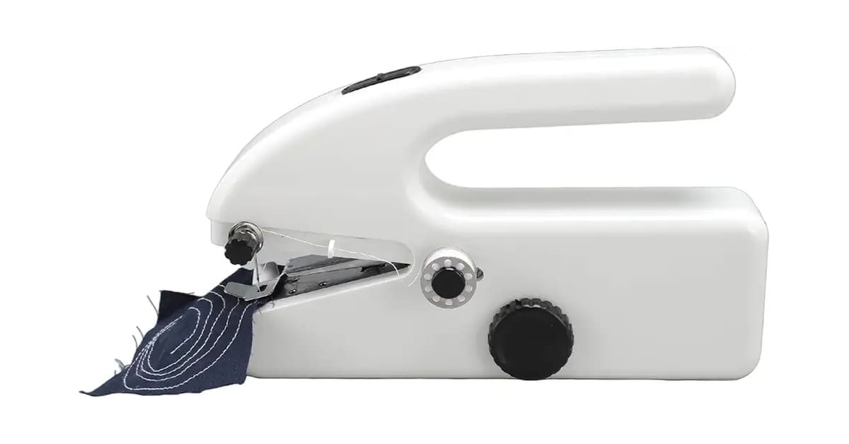 Qual a Melhor máquina de costura doméstica para iniciantes: Opção Portátil