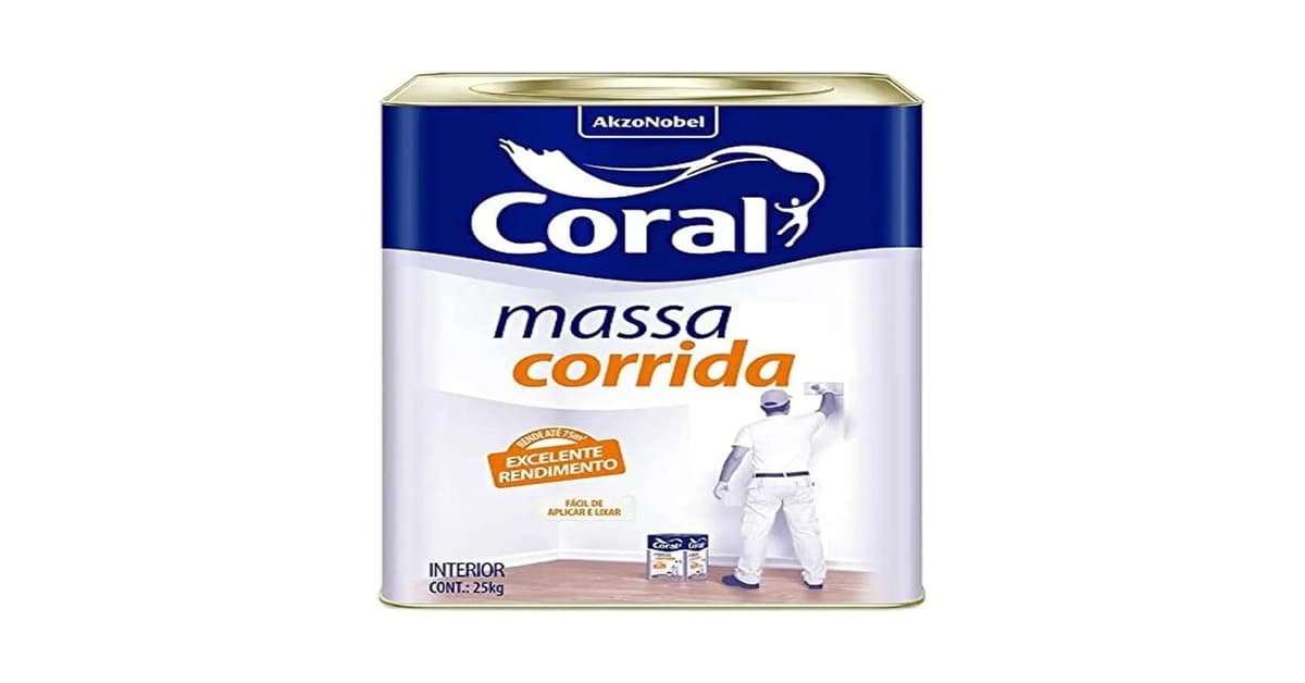 Qual a Melhor Massa Corrida 25kg? Guia de Rendimento e Marcas