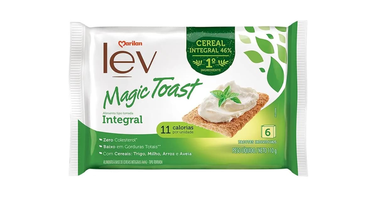 Qual a Melhor Torrada Integral? 10 Opções Crocantes