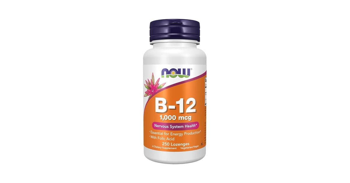 Qual a Melhor Vitamina B12 1000 mcg? 8 Opções de Alta Absorção