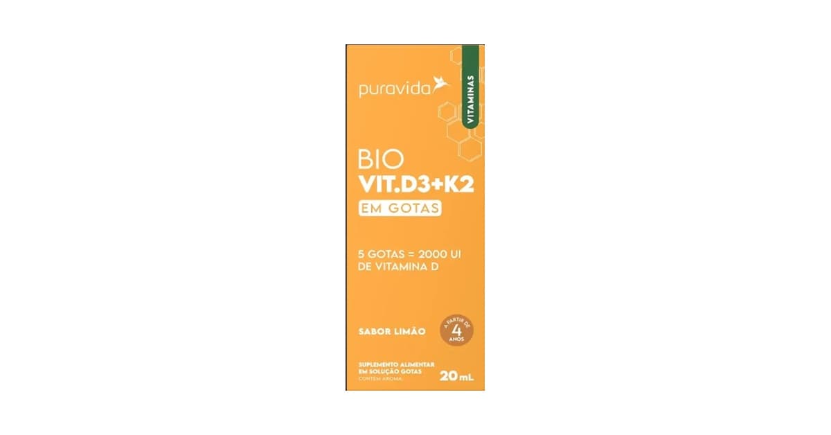 Qual a Melhor Vitamina D3 com K2 Pura Vida? Gotas ou Cápsulas?