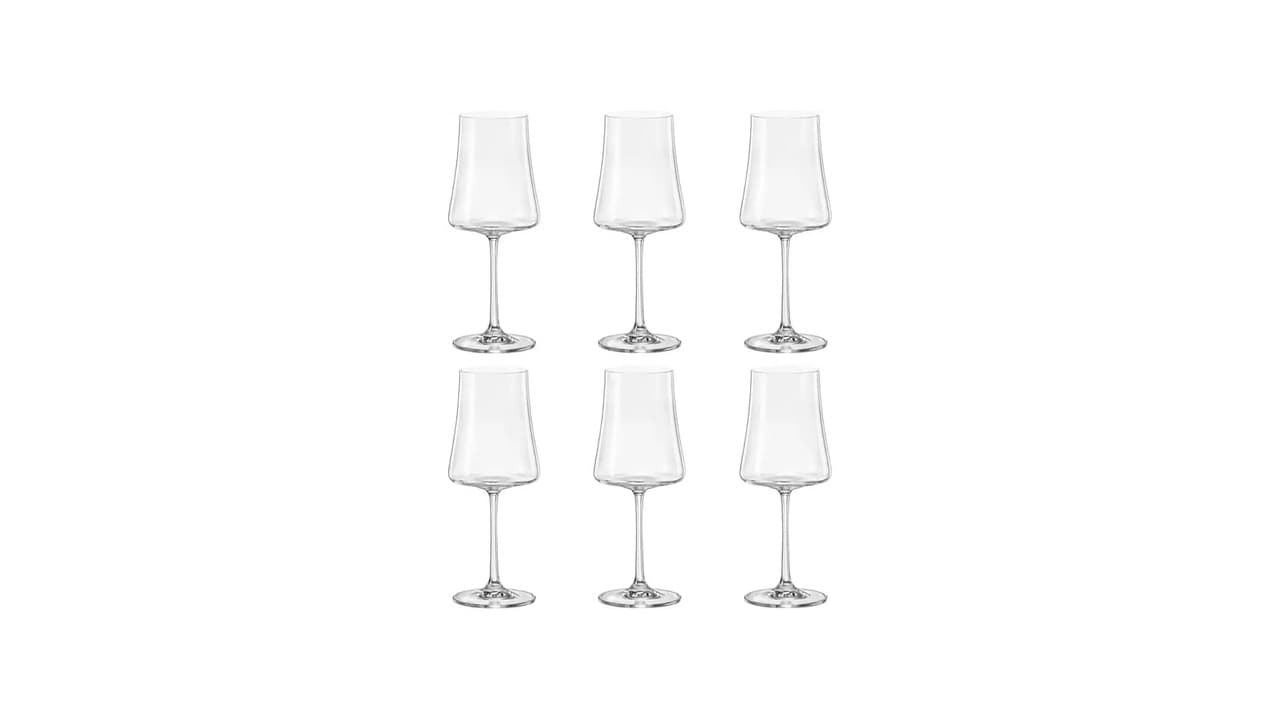 Qual a taça para vinho branco: 10 Opções de Cristal