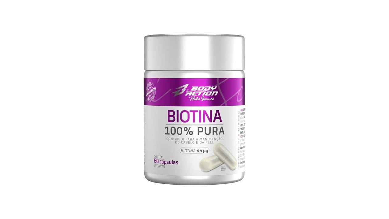 Qual é a Melhor biotina para Cabelo e Unhas?