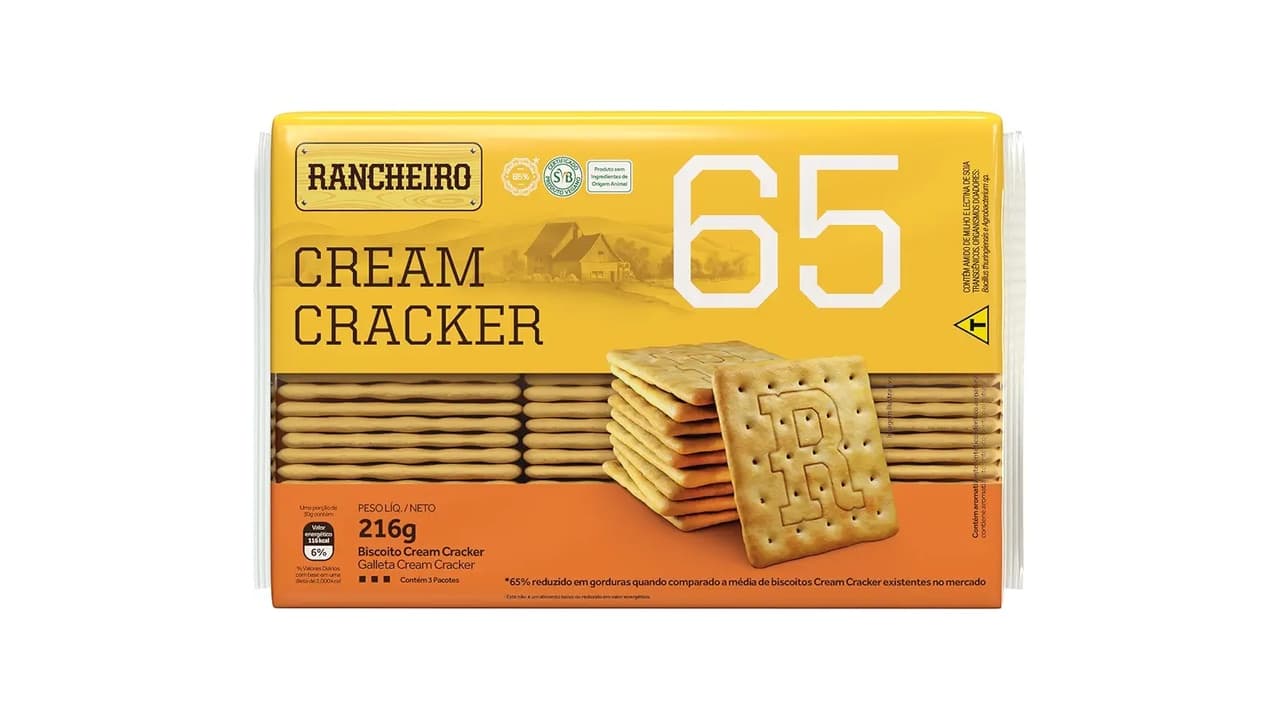 Qual o Melhor biscoito cream cracker para dieta: 7 Opções Leves