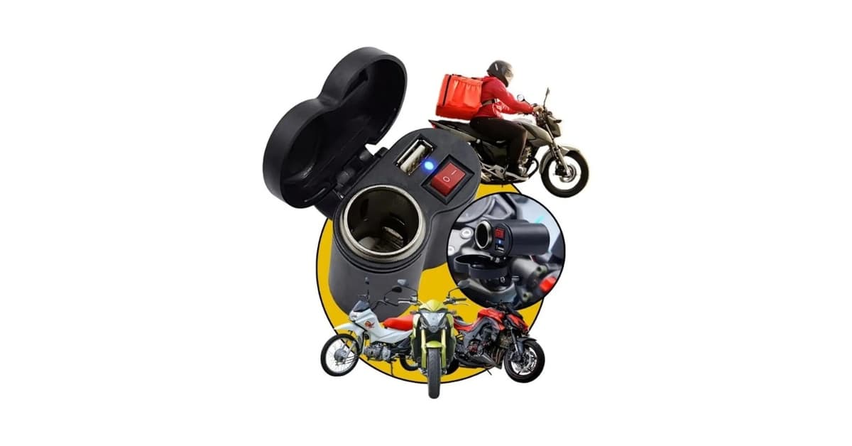 Qual o Melhor carregador de celular para moto: Top 10