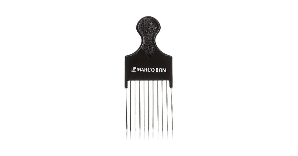 Qual o Melhor pente garfo para cabelo crespo: Metal ou Plástico?