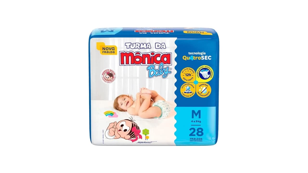 Fralda M - Melhor Marca: 10 Opções Superiores