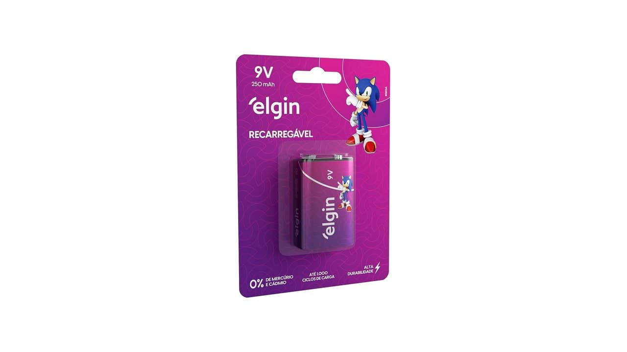 Melhor bateria recarregável 9v: Lítio ou Ni-MH?