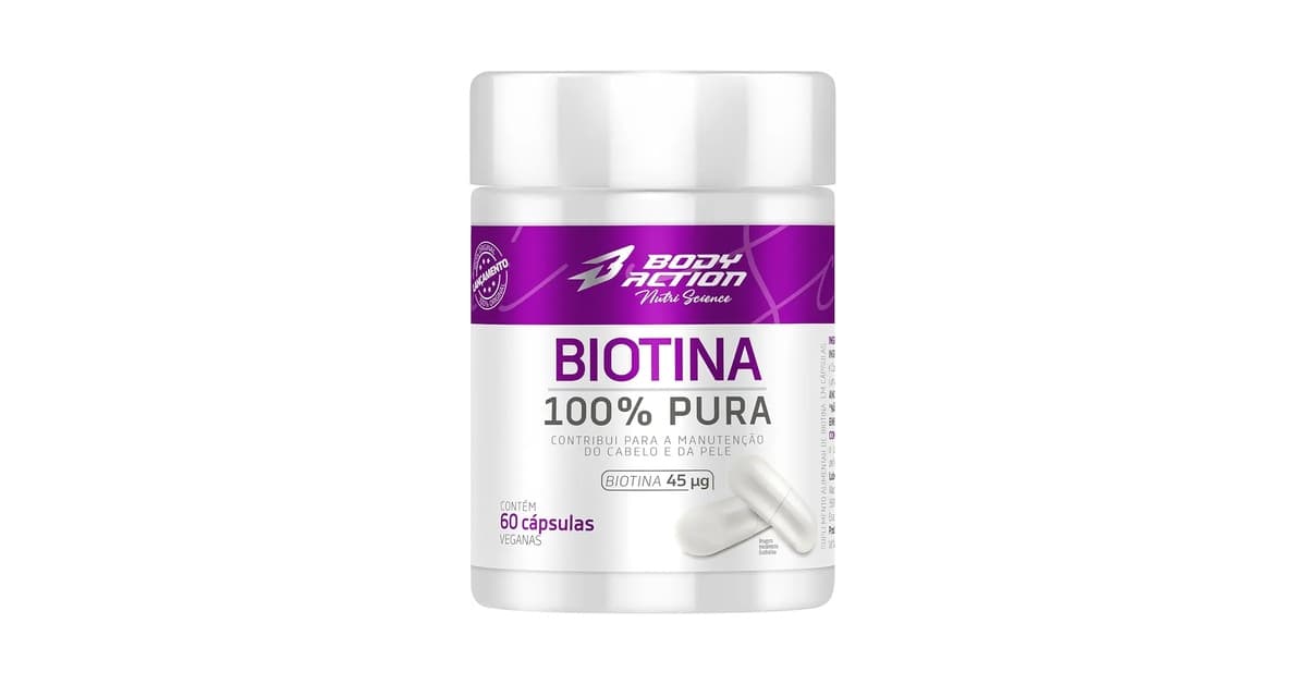 Melhor Biotina Capilar: 10 Opções para Crescimento Forte