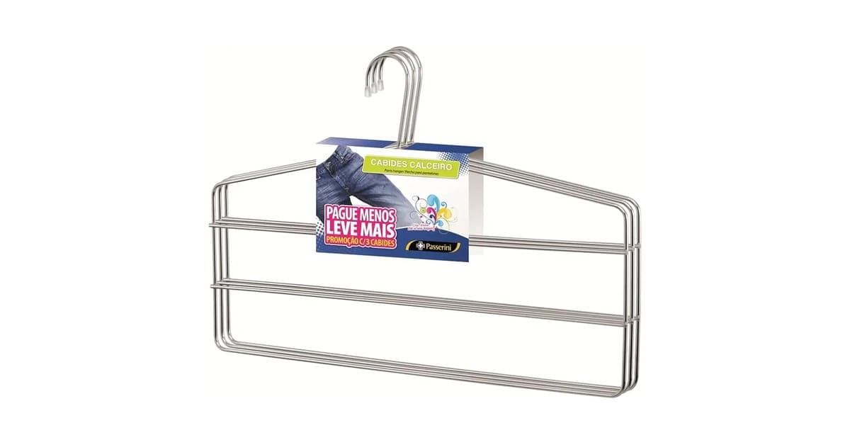 Melhor Cabide para Calças: 10 Modelos Para Otimizar