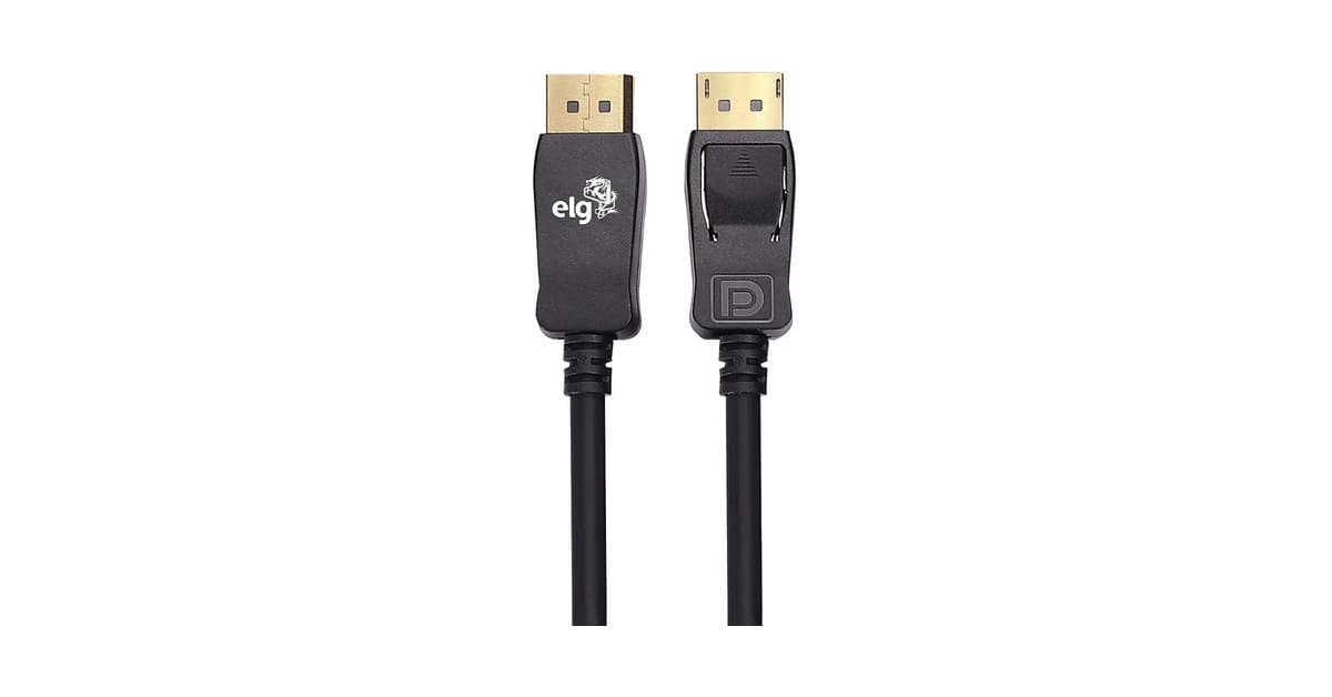 Melhor Cabo Displayport 144hz Para Jogos Fluidos