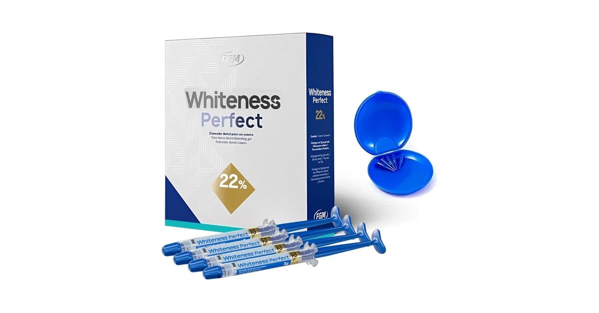 Melhor Clareador Dental Whiteness Perfect: 16% ou 22%?